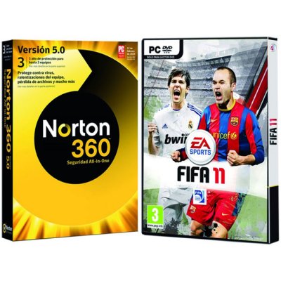 Norton 360 V5 1a3pc   Ea Sports Fifa 11 Pc-dvd 3 